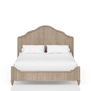 Letto con pannello in legno finitura Queen Sand dal design casual e transizionale - Product Image 4