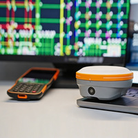 Récepteur GPS RTK GNSS CHCNAV I76 haute précision avec indice de protection IP68 et température de fonctionnement de -45 à 75°C pour la topographie terrestre