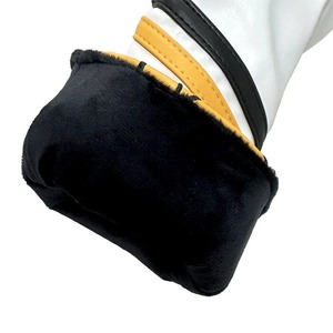 Fundas Protectoras para Palos de Golf de Piel Sintética de Primera Calidad, Ecológicas, con Diseño de Cara Sonriente, para Driver, Fairway Wood y Palos Híbridos - Product Image 5