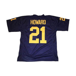 Maillot de joueur unisexe Xavien Howard Aqua pour l'équipe des Dolphins, grande taille, manches trois quarts, respirant, protection UV, hiver - Product Image 5