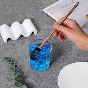 Cuillère à thé en bois artisanale réutilisable, cuillère à café et à sucre, accessoire de cuisine écologique naturel pour la maison - Product Image 6