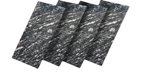 Revestimiento de pared de granito negro Paneles de piedra natural con estilo para decoración interior y exterior a precio a granel a bajo precio - Product Image 2