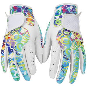 Guantes de Golf de Cuero Genuino con Logotipo Personalizado, Diseño Antideslizante de Dedo Completo, Precio de Mayoreo Directo de Fábrica - Product Image 1