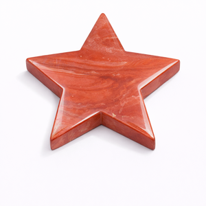 Piedra de Cristal de Jaspe Rojo Tallada en Forma de Estrella, Feng Shui, para Decoración, Sanación, Meditación, Reiki, Energía, Proveedor Mayorista - Product Image 1