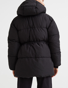 Chaqueta Acolchada para Mujer, Chaqueta Informal con Capucha, Ropa de Abrigo Cálida, Fabricante de Marca Privada OEM ODM - Product Image 5