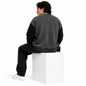 Oferta al por Mayor: Sudadera para Hombre con Forro Grueso, Sudadera de Doble Cara con Forro Polar para Máxima Calidez - Product Image 6