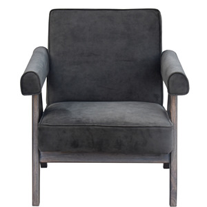 Canapé convertible de salon en tissu, design rétro de luxe, style Mid-Century Modern, avec pieds en V en bois massif et accoudoirs à coussin - Product Image 3