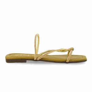 Sandalias de tacón marrón casual para damas CL1889 estilo sin cordones - Product Image 4