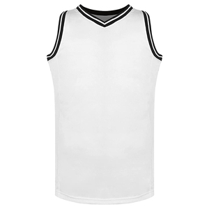 Maillot de basketball personnalisé grande taille, imprimé, respirant, sans manches, séchage rapide, réversible, couleurs variées, haute protection UV, vente en gros - Product Image 1