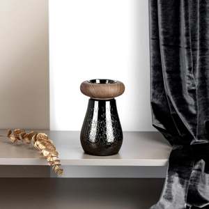 Boîte à encens en bois avec incrustation arabesque personnalisée, tiroir de rangement intégré, Mabkhara, plaque en laiton, four à charbon pour Oud - Product Image 6