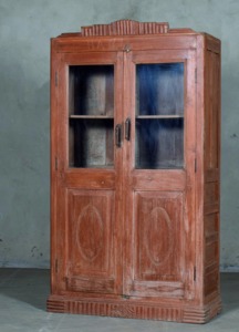 La Mejor Colección de Vitrinas de Madera Hechas a Mano con Puerta de Vidrio, Arte Antiguo del Himalaya - Product Image 2