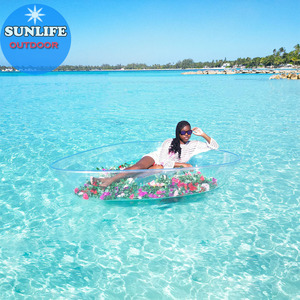 Kayak Transparente en Forma de Corazón para Turistas, con Capacidad de 160L para 2 Personas, para Actividades al Aire Libre - Product Image 2