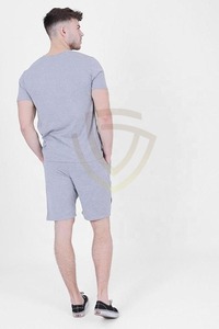Nouveauté : Ensemble été homme deux pièces, conçu pour le confort, coton, look streetwear tendance, t-shirt et short - Product Image 5