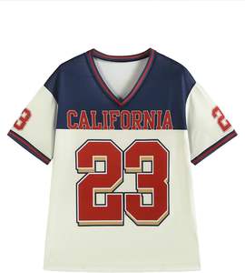 Camiseta deportiva de malla personalizada, transpirable, de secado rápido, para entrenamiento atlético, fútbol, baloncesto, gimnasio, correr, uniforme de equipo. - Product Image 1