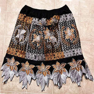 Micronesian Customize Embroidery Casual Style <b>for</b> <b>Women</b> Skirts New Unique Style Polynesian Micronesian Island Embroidery Skirts - Product Image 3