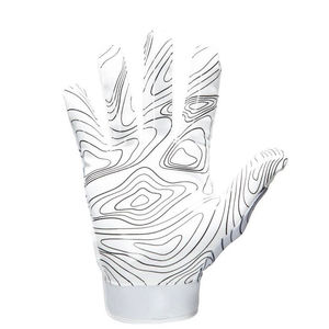 Gants de football américain tendance en gros, personnalisables, avec écran tactile, paume en latex imperméable pour activités sportives en extérieur - Product Image 2