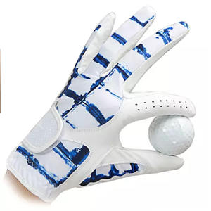 JNM SAFETY Men's Genuine Leather Golf <b>Gloves</b>-<b>Moisture</b>-Wicking Adjustable Wrist Strap Full-Finger Options Customizable - Product Image 4