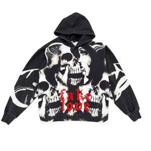 เสื้อฮู้ดผ้าฝ้าย100% สำหรับผู้ชายเสื้อสเวตเตอร์ผ้าย้อมสีเรียบพิมพ์ลายออกแบบได้ตามต้องการสำหรับฤดูใบไม้ร่วง - Product Image 1