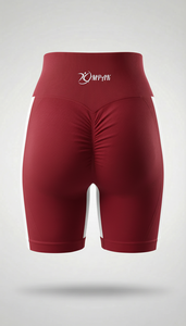 Shorts de sport sans couture pour femme, taille haute, respirants, effet push-up, style streetwear, pour le yoga et la gym - Product Image 4