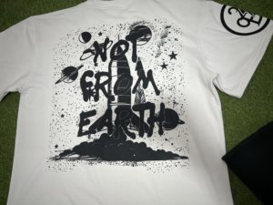 เสื้อยืดโอเวอร์ไซส์ทรงบ็อกซี่ ผ้าฝ้าย 100% รักษ์โลก พิมพ์ลายสกรีนแบบกำหนดเองได้ สไตล์วินเทจแนวสตรีทสำหรับผู้ชาย - Product Image 5