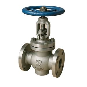 Válvula de Globo Neumática B3 de Alta Presión, Acero Inoxidable SS304 CF8, Conexión de Brida a Brida, Válvula de Cierre para Tuberías Industriales - Product Image 1