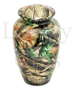 Thera forest aluminum urn funeral cremation urn <b>memorial</b> <b>keepsake</b> lightweight aluminum urn elegant tribute <b>memorial</b> home decor - Product Image 2