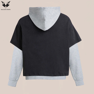 Best Quality Winter Double Layered Hoodie Unisex Oversized <b>Thick</b> <b>Fleece</b> Pullover Warm Streetwear Hooded Sweatshirt Top - Product Image 3