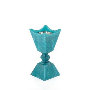 Quemador de Incienso Indio de Resina Verde, Soporte Decorativo para Aromaterapia, Hecho a Mano, para el Hogar, con Mubkhar Oud, Ideal para Regalo - Product Image 3