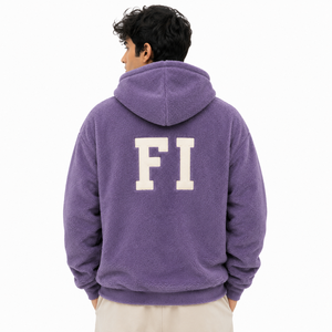 Blouson à capuche zippé en molleton de coton pour homme, doublure Sherpa, chaud et décontracté, idéal pour l'hiver – Fournisseur en gros USA - Product Image 2