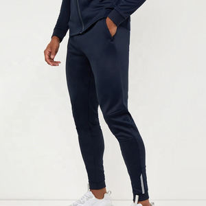 Men's Lightweight Polyester Hooded Tracksuit Set Solid Full <b>Zip</b> Sweatshirt <b>Jogger</b> Pants Quick Dry Sporty Autumn Wear - Product Image 2