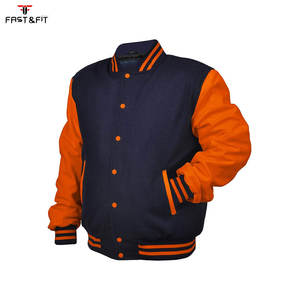 Chaquetas Varsity de Lona para Invierno de Fábrica Profesional, 100% Algodón, Resistentes al Viento, Transpirables, Limpias y Resistentes a la Suciedad, Casuales - Product Image 2