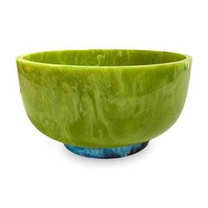 REHMAN CRAFT RC-WB-006 - Juego de Tazones de Madera Hechos a Mano para Ensaladas y Frutas, Decoración para el Hogar, Diseño Clásico de Flores, God Grace - Product Image 6