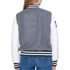Chaqueta de Invierno Acolchada para Mujer HIGHSPARK ENTERPRISES, Color Granate Gris, Tejido de Punto Sólido, Relleno 100% Poliéster, Poliéster/Nailon, de Secado Rápido - Product Image 3