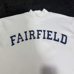 Sweat-shirt d'hiver personnalisable à col montant, en molleton de coton de haute qualité, unisexe, style streetwear, disponible à prix raisonnable - Product Image 4