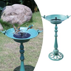 Nuevo y Elegante Baño para Pájaros de Metal con Soporte Resistente para Jardín y Actividades de Alimentación de Aves Silvestres - Product Image 4