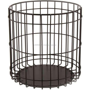 Custom Large <b>Wire</b> Rack for Kitchenware Display Multifunctional Cloth Fruit & Clothing Rack Floor Storage Basket for Home Use - Product Image 2