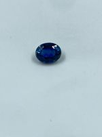 Kyanite naturelle de haute qualité, pierre précieuse bleu foncé, 1,59 carat, ovale, 6x8 mm, en vrac, pour la fabrication de bijoux