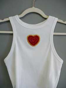 เสื้อครอปท็อปผ้าฝ้ายสีขาวลายริบบิ้น ประดับลูกปัดปักลายปลาสีรุ้ง งานแฮนด์เมด สำหรับผู้หญิง แฟชั่นลำลอง ฤดูกาลใหม่ - Product Image 4