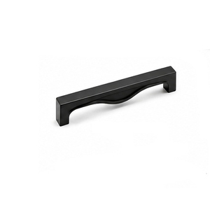 Tirador de latón para gabinete, diseño contemporáneo, forma rectangular, ecológico, antirrobo, duradero, ajustable, fácil de instalar en muebles. - Product Image 3
