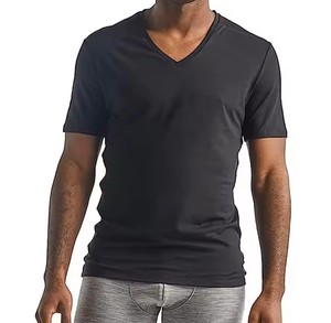 T-shirt Homme 100% Coton Col Rond Grande Taille Qualité Supérieure Manches Courtes Musculation Uni - Product Image 5