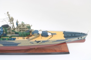Modèle de bateau en bois HMS Renown de qualité supérieure |   Meilleur prix pour le croiseur de bataille de la Royal Navy |   Meilleurs bateaux en bois artisanaux |   Décoration de bateau de luxe - Product Image 4