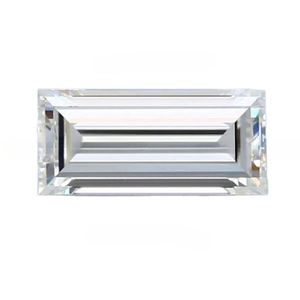 Diamante CVD cultivado en laboratorio, corte baguette, EX-VG, blanco elegante, certificado IGI, claridad VVS-VS, 4.20 quilates, para la fabricación de joyas, pendientes o conjunto. - Product Image 1