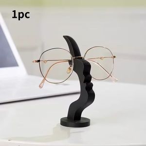 Soporte para Gafas de Madera Hecho a Mano, Ecológico y Duradero, con Forma de Hombre, Diseño Bohemio, Organizador de Escritorio, Decoración para el Hogar y la Oficina - Product Image 1