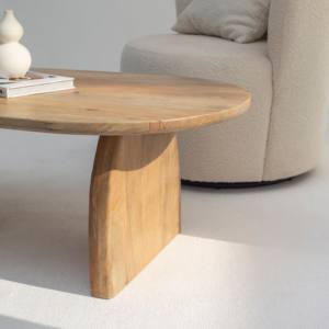 Table basse en bois Vandana Astra Vento pour salon moderne et décoration intérieure contemporaine - Product Image 3