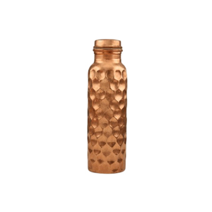 Botella de Agua de Cobre Puro al por Mayor, Botella Ayurvédica sin Costuras a Prueba de Fugas, Botella Ecológica para Beber, Artículos de Bebida de Cobre de Marca Privada - Product Image 3