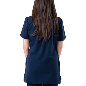 Half Sleeve Half Zip Stylish Top Jogger Medical Hospital <b>Scrub</b> <b>Sets</b> Summer Women Unisex Nurse Uniforms <b>Scrub</b> <b>Sets</b> - Product Image 4