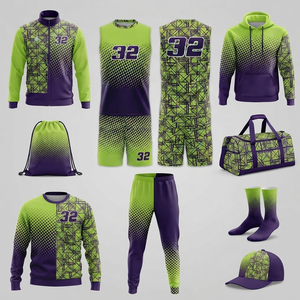 Personalized Number And Name <b>Printing</b> 7 on 7 Uniform Available In Solid Color Best Selling 7 on 7 <b>Football</b> Kit For Unisex - Product Image 4
