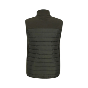 Gilet sans manches best-seller, couleur vert foncé, en duvet matelassé, en polyester, gilet softshell d'hiver - Product Image 2