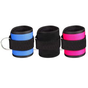 High Quality Gym <b>Ankle</b> Straps for Women and Men Padded Leg Cuffs for Cable Machine Workouts Lower Body Training Gear - Product Image 4