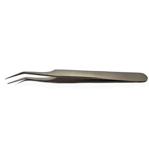 Pince à épiler professionnelle durable en acier inoxydable de 10 mm pour cils, applicateur de cils, outil pour extensions de cils et sourcils, outils de maquillage - Product Image 5